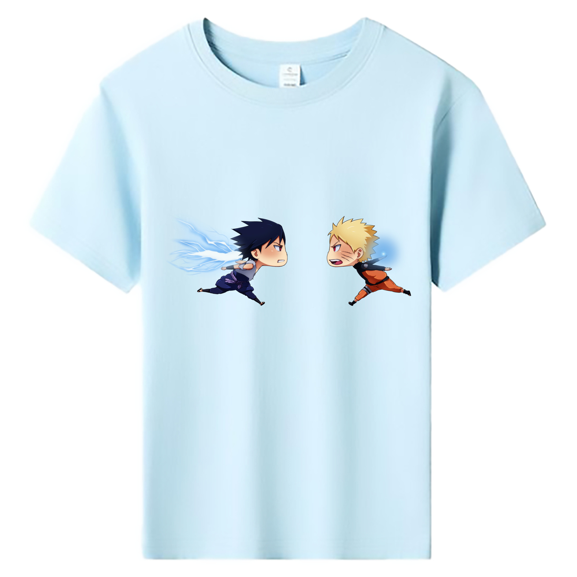 （画像用） NARUTO -ナルト- うずまき ナルト Uzumaki Naruto 綿100％キッズTシャツ（フロントプリント）